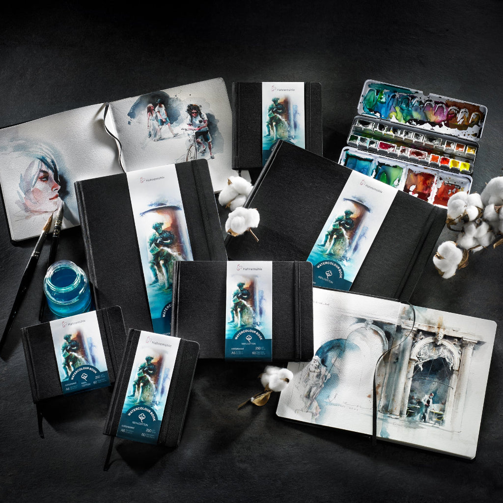 Notes za akvarel i vodeni tehniki - Watercolour book - Cudna suma