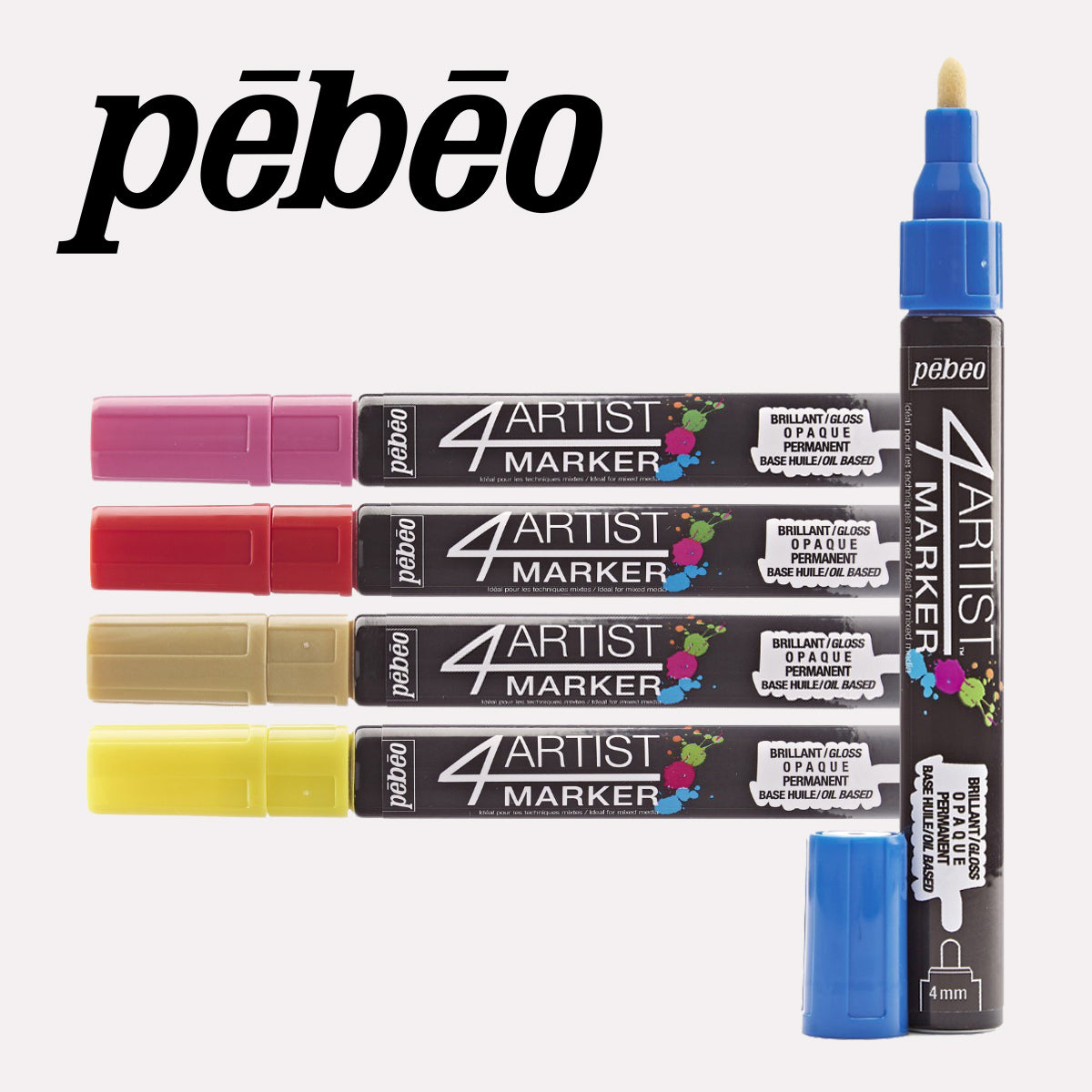МАРКЕРИ НА БАЗА НА МАСЛЕНИ БОИ - PEBEO 4ARTIST MARKER