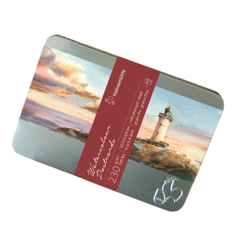 Razglednici za slikanje so akvarel - Hahnemule Watercolour - Cudna suma