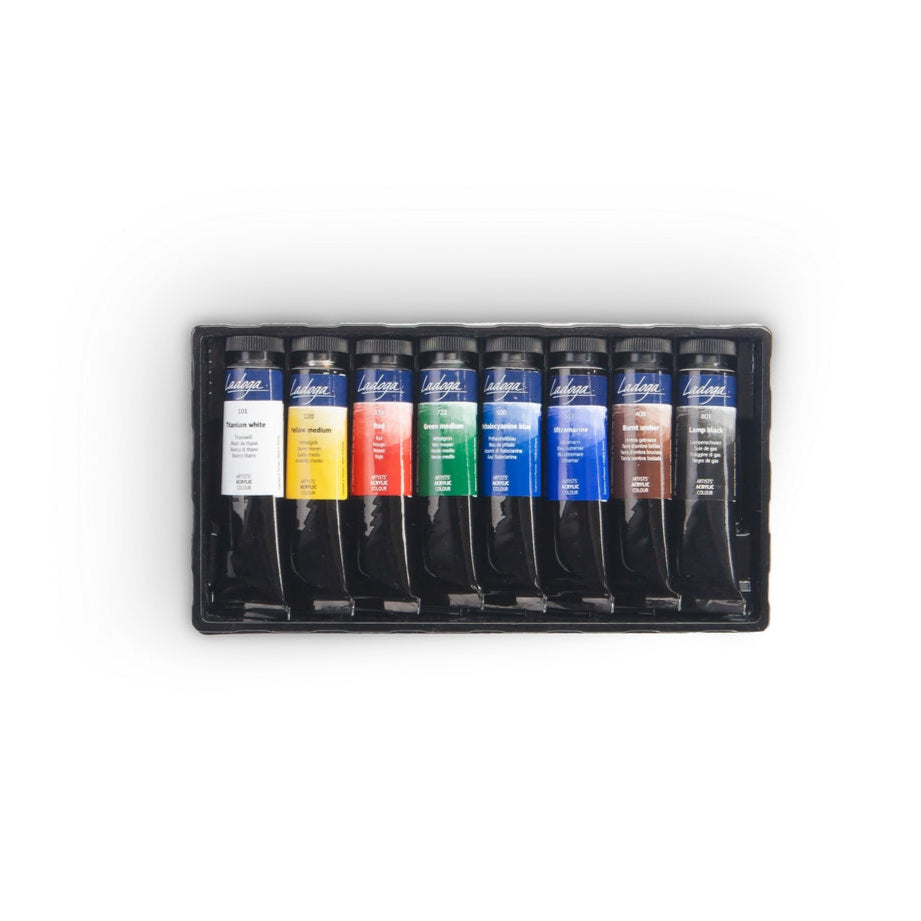 Set od 8 akrilni boi - Ladoga