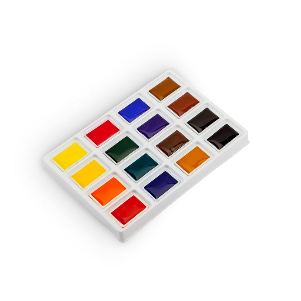 Set od 16 akvarelni boi - Sonnet