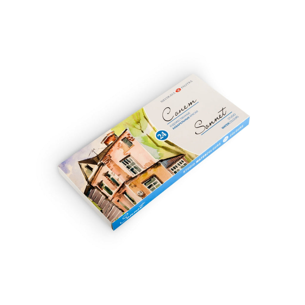 Set od 24 akvarelni boi - Sonnet