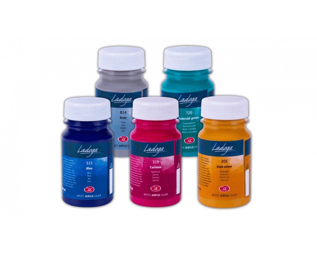 Акрилни бои “Ladoga” на&nbsp;парче