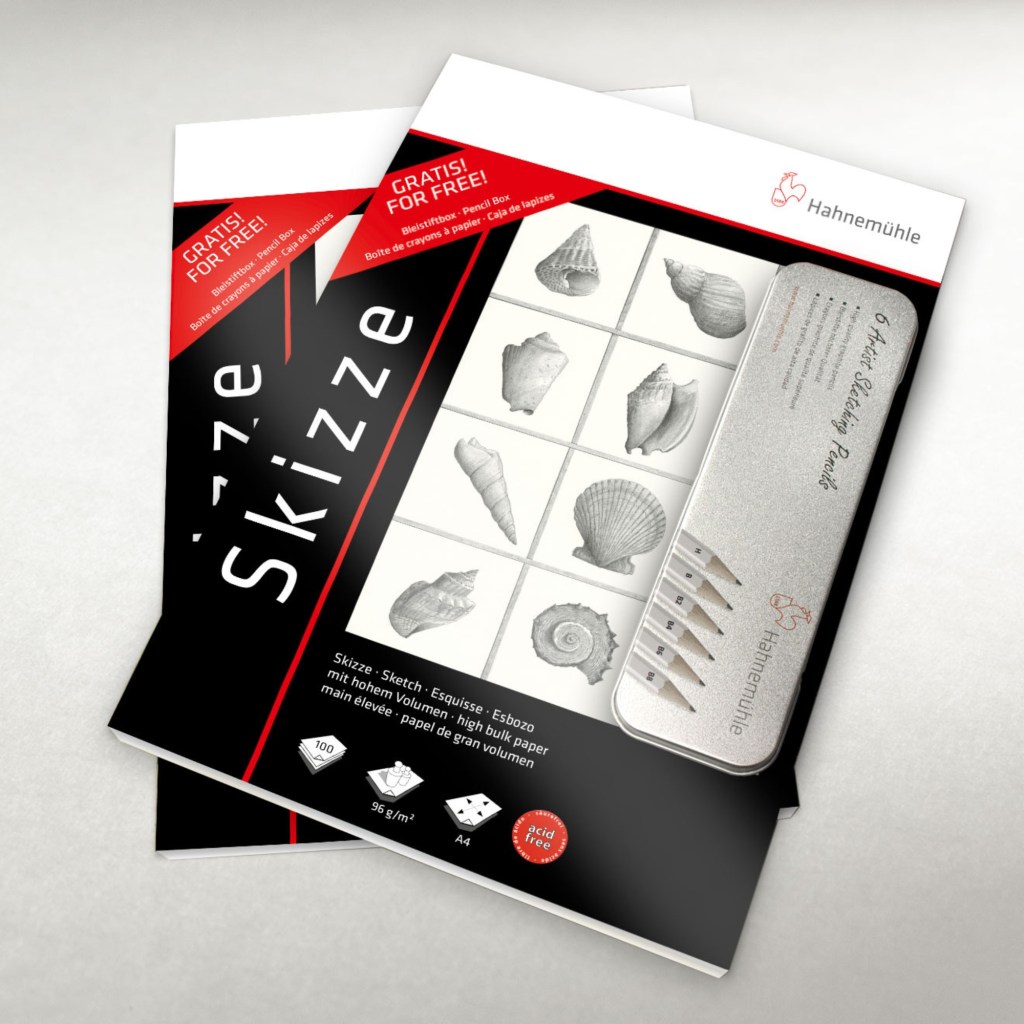 Hahnemühle Skizze 96 + сет моливи&nbsp;ГРАТИС