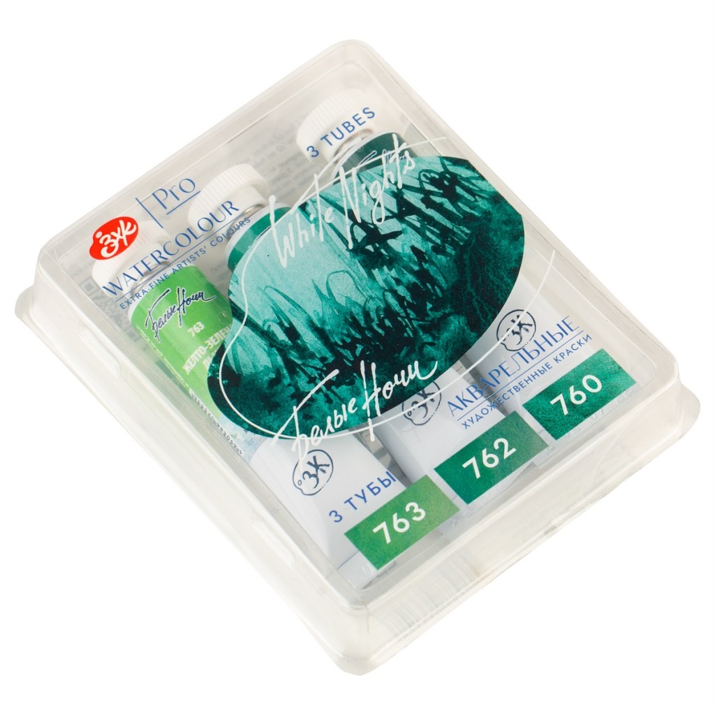 Акварел сет “White Nights” “Moss” 3