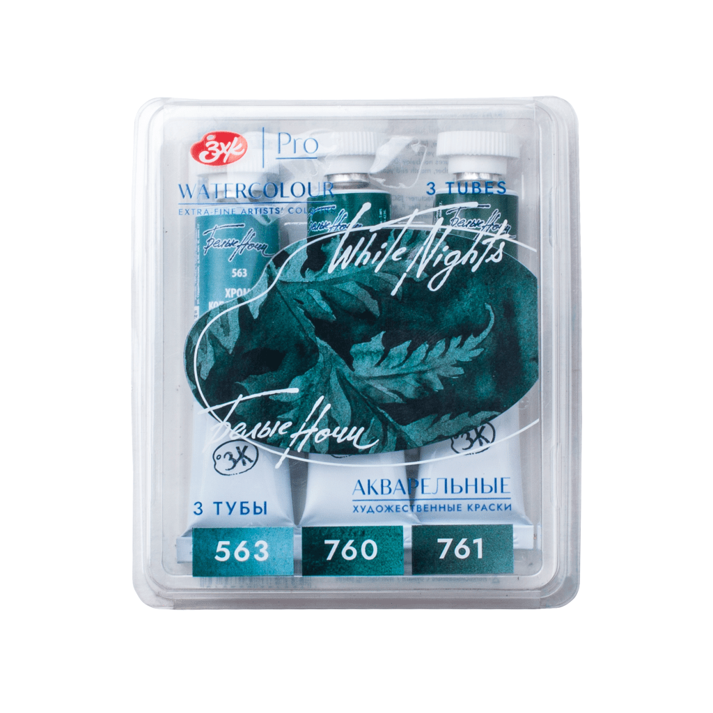 Акварел сет “White Nights” “Forest” 3